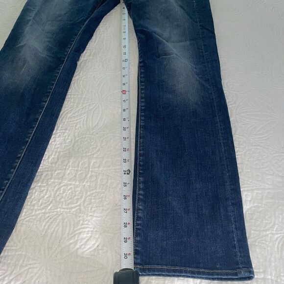 7 For All Mankind Rhigby‎ Button Fly Jeans Mens Size 28 - Picture 11 of 12